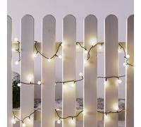 Mini-Guirlande Led Extérieur 80 Lampes 11,32 M Noir