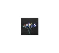 Konstsmide 6310-520 Mini Guirlande d'Eclairage Extérieure 140 LED 24 V Multicolore/Câble Vert