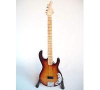 Mini guitare de collection réplique basse de Cliff Williams - AC-DC