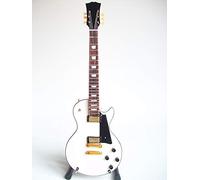 Mini guitare : Kiss - Tommy Thayer - Epiphone blanc.