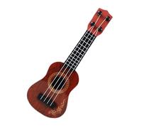 Mini Guitare ukulélé pour - Instrument de Jouet à Quatre Cordes, réplique réaliste pour éducation Musicale précoce, Pratique et Facile à Jouer, Combinaison aléatoire de Couleurs Motifs