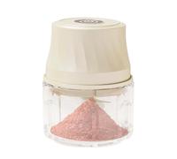 Mini hachoir à ail 350 ml avec processeur et boucle de sécurité - Hachoir et processeur électrique pour aliments - Pour viande, carotte, fruits, salade, purée, maison, cuisine commerciale