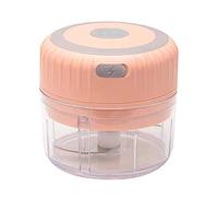 Mini hachoir à ail électrique, coupe-aliments sans fil pour purée d'ail, hachoir à ail portable portatif, hachoir à oignon, piment, broyeur à viande, noix de légumes, mélangeur d'aliments pour bébés