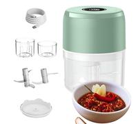 Mini hachoir à ail électrique | Ustensiles de cuisine miniatures, processeur d'aliments portable | Pour fruits, légumes, cuisiniers et professionnels occupés