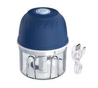 Mini Hachoir à Ail Éminceur d'Oignon de Cuisine Rechargeable par USB 300 ml | Hachoir à Oignon Électrique Pour Aliments pour Noix Piment Légumes Gingembre Fruits Viande Assaisonnements et