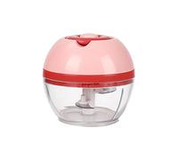 Mini hachoir à ail - Hachoir manuel en acier inoxydable pour ail, oignon, gingembre, piment et herbes - Rapide, portable, facile à utiliser et à nettoyer, gadget de cuisine pour la maison et les