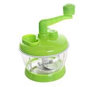 Mini hachoir à légumes manuel PP en acier inoxydable de qualité alimentaire compact portable pour cuisine restaurant (6 lames)