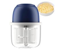 Mini hachoir à oignons - 4,33 x 6,22 pouces hachoir électrique portable, de cuisine mélangeur prévention des taches, broyage d'objets durs | Préparation rapide et sans effort