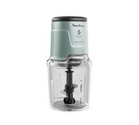 Mini Hachoir Easy Press, Hachoir électrique, 600 W, 4 lames, Eucalyptus - AT7404F1