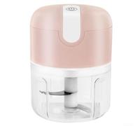 Mini hachoir électrique 250 ml rechargeable USB sans fil pour ail oignons, aliments pour bébé, gadget de cuisine portable (3)