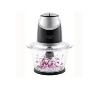 Adler AD 4082 hachoir électrique 1,2 L 300 W Noir, Argent