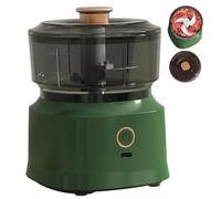 Mini hachoir électrique, hachoir à ail électrique 350 ml, à ail rechargeable avec lame en acier inoxydable, mini nourriture détachable pour gingembre, vert