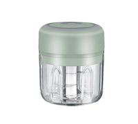 Mini hachoir électrique ménager avec deux, hachoir à légumes pour ail/oignons/légumes/salade/poivre