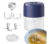 Mini hachoir électrique pour aliments | Ustensiles de cuisine miniature | Processeur d'aliments portable pour fruits, légumes, cuisiniers et professionnels occupés