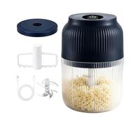 Mini hachoir électrique sans fil rechargeable par USB pour oignons, légumes, noix, gingembre, maison, cuisine, appartement, camping et 350 ml