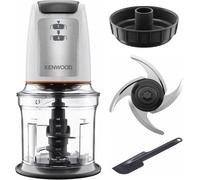 Mini-hachoir - KENWOOD - CHP61.100WH - 500 W - 0,8 L - 4 lames en acier inoxydable - Blanc
