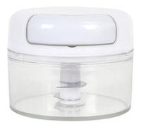 Cook Concept Mini hachoir Manuel 9 cm lames acier inoxydable Blanc