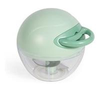 LIVOO Mini hachoir manuel MEN402V 170 ml lames INOX base antidérapante Vert