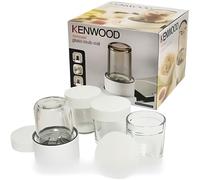 Kenwood Kitchen Appliances Mini hachoir pour robot multifonctions - 3 bols complets - Blanc