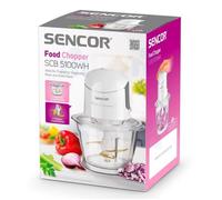 Mini Hachoir - SENCOR - SCB5100WH - 800W - 1L - Blanc