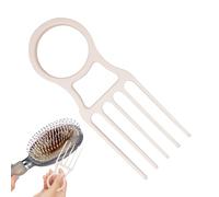 Mini Hair Brush Cleaner Claw Tool, Portable Cleaning Accessory for Removing Lint and Hair from Styling Brushes, Ideal for Women, Travel, Salon, and Home Use, 5.47x0.39 Inches