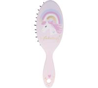 Mini Hair Brush For Kids-Rainbow Unicorn