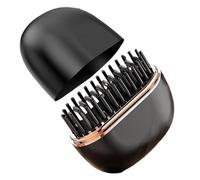 Mini Hair Straightener - Peigne Lissant 2-En-1 | Brosse Chauffante Rapide 30 Secondes | Styliste Portable USB Avec Coque Anti-Brûlure, Contrôle Température 3 Vitesses Pour Voyage Et Quotidien