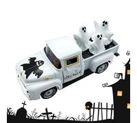 Mini Halloween Ghost Figure - Cute Farmhouse Decoration, Funny Desktop Truck Ornament, Lightweight Design | Decor for Classroom Entryway Showcase Dining Table Bookshelf Display