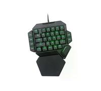 Mini -Handed Mechanical Gaming Keyboard K50 RGB Backlit Portable Mini Gaming Keypad Game Controller PC Gamer