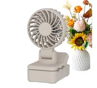 Mini Handheld Fan - Ultra Quiet Cooling Strength, USB Rechargeable Portable Pocket Air, 3 Speed Chilling Small Battery Device, 1200mAh Desktop Travel Personal Blower | For Office Home Beach Camping