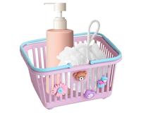 Mini Handheld Kids Shopping Basket Toy - Cute Play Basket with Handles | Lightweight Pretend Plays Organizer | for Role Play Grocery Shopping, Toy Storage, Stationery