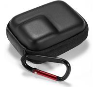 Mini Hard Case Compatible with DJI Osmo Action 5 Pro/4/3 and GoPro Hero 13/12/11/10/9,Anti-Shock PU Travel Protective Case,Ideal for Action Cameras,Black,Classic