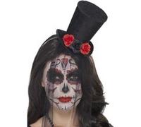 mini haut de forme jour des morts - 44652 Smiffys Noir