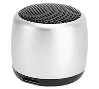 Mini Haut-Parleur Bluetooth, Haut-parleurs sans Fil Portables avec Caisson de Basses à Son HD, Petit Haut-Parleur Rechargeable par USB pour L'extérieur et L'intérieur (Argent)