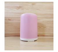 Mini haut-parleur Bluetooth Petit acier Cannon Président Bluetooth avec l'atmosphère lumineuse-parleur sans fil(Pink)