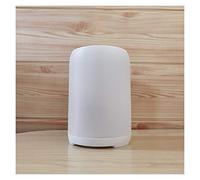 Mini haut-parleur Bluetooth Petit acier Cannon Président Bluetooth avec l'atmosphère lumineuse-parleur sans fil(blanc)