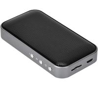 Mini haut-parleur Bluetooth portable, haut-parleurs intelligents sans fil noirs avec lecteur TF et contrôle du volume pour la randonnée, la course à pied, la voiture les voyages en plein air,cadeaux
