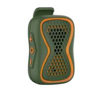 Mini haut-parleur Bluetooth portable, magnétique à clipser avec micro pour appels de musique mains libres, IPX5, résistant à l'eau, pour voyage, extérieur, cyclisme, course à pied, randonnée, vert