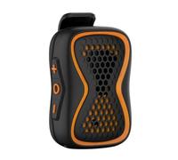 Mini haut-parleur Bluetooth portable, magnétique à clipser avec micro pour appels de musique mains libres, IPX5, résistant à l'eau, pour voyage, extérieur, cyclisme, course à pied, randonnée, noir