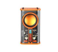 Mini haut-parleur Bluetooth sans fil transparent, portable, avec lumières LED colorées, son stéréo, TWS, petit haut-parleur pour E