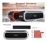 Mini Haut-Parleur Bluetooth Stéréo et Waterproof pour Sport et Outdoor C28 - Argent