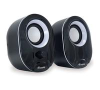 Mini Haut-parleur - Conceptronic - USB 2.0 - Noir Rouge - Filaire - Garantie 2 ans