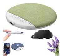 Mini Haut Parleur D Oreiller, Enceinte De Coussin Bluetooth, Aide Au Sommeil Avec Basses StéRéO, Bruit Blanc, Musique Au Coucher, Livres Audio, Sans DéRanger Les Autres, Fonction D'ArrêT (Vert)