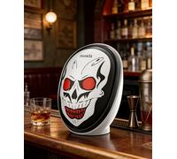 Mini haut-parleur de bureau portable amusant avec lumières clignotantes, son stéréo puissant de 8 W, batterie de jour par câble USB, couplage TWS, prise en charge des cartes BT et TF pour bureau à