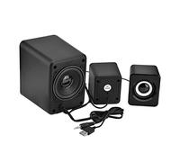 Mini Haut-Parleur de Caisson de Basses, Lecteur de Musique Super Basse pour Téléphone, Ordinateur Portable, Aigus et Basses Réglables, Système Portable Léger pour la Maison et Le Bureau