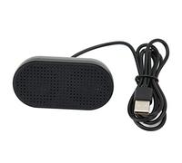 Mini Haut-Parleur D'Ordinateur USB pour PC Lecteur Stéréo pour Ordinateur Portable avec Double Haut-Parleur Décodeur de Carte Son Intégré pour Ordinateur Portable