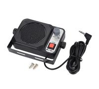 Mini haut-parleur externe pour microphone radio mobile, haut-parleur filaire compact offrant un son clair et puissant avec filtre anti-bruit