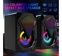 Mini haut parleur filaire pour ordinateur, USB, son Surround stéréo 3D, pour PC, ordinateur portable, téléphone, pas Bluetooth