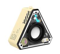 Mini haut-parleur portable - Boombox stéréo de bureau rechargeable, amplificateur audio de basse amélioré, système audio compact sans fil | Ordinateur Voiture Voyage Douche Salle de sport Fê