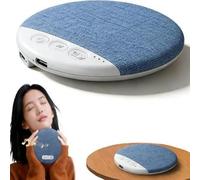 Mini Haut-parleur Pour Dormir - Oreiller Haut-parleur Portable Rechargeable Sans Fil | Conduction Osseuse Sous L‘Oreiller Avec Basses Stéréo Et Bruit Blanc | Aide Au Sommeil Avec Minuterie